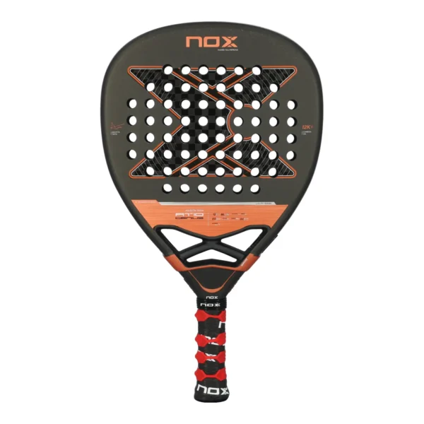 Paleta NOX AT10 GENIUS ATTACK 12K BY AGUSTIN TAPIA 2025