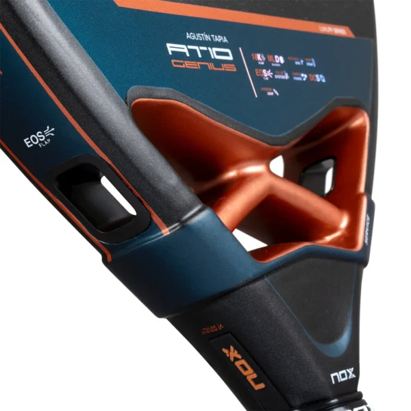 Paleta NOX AT10 GENIUS ATTACK 18K ALUM BY AGUSTIN TAPIA 2025 - Imagen 8