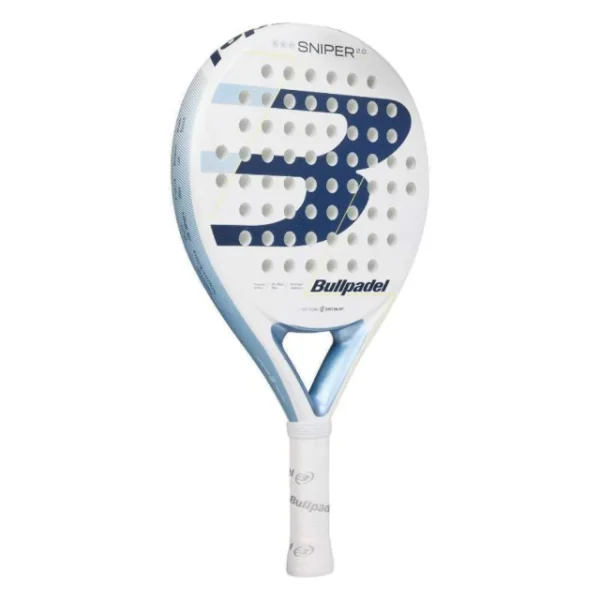 Paleta Bullpadel Sniper 2.0 Woman Blanco 2026 - Imagen 2
