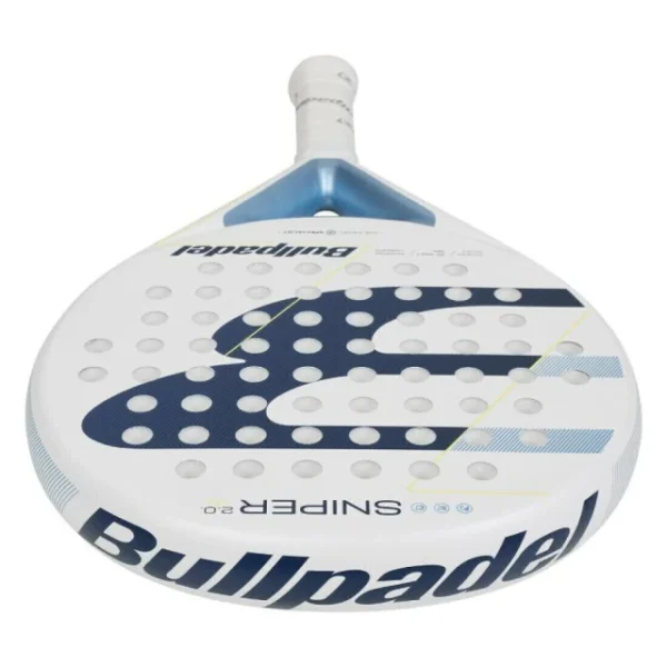 Paleta Bullpadel Sniper 2.0 Woman Blanco 2026 - Imagen 3